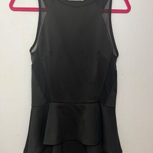RACER BACK SCUBA TOP WITH MESH INSETS